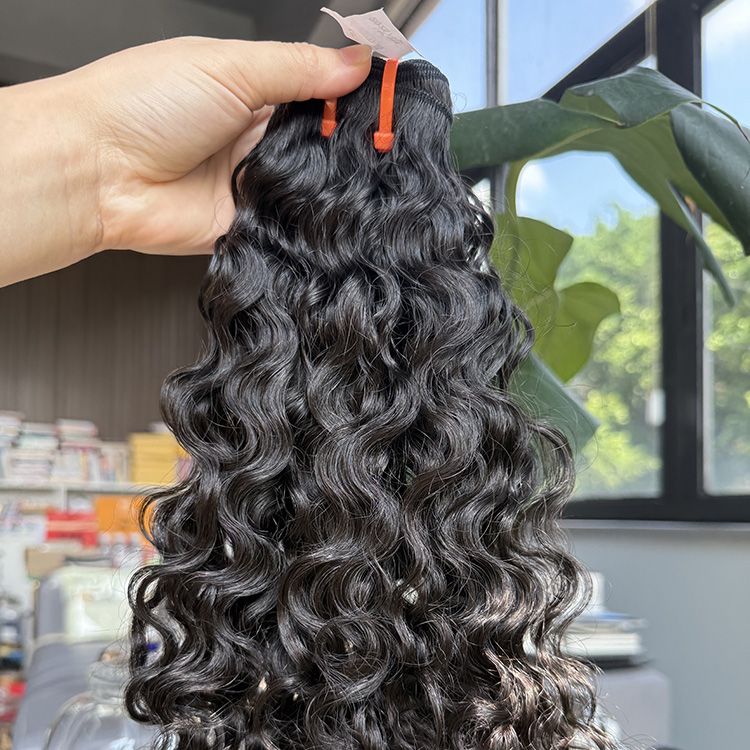 Young raw orange band hair-Buremse Curly