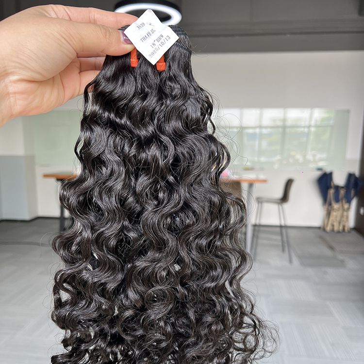 Young raw orange band hair-Buremse Curly