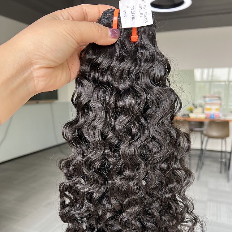 Young raw orange band hair-Buremse Curly