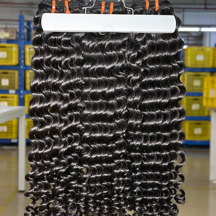 Young raw orange band hair-deep wave